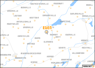map of Eden