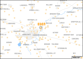 map of Eden