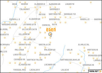 map of Edén