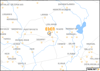 map of Edén