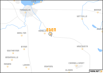 map of Eden