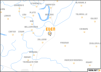 map of Eden