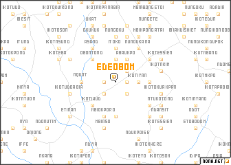map of Ede Obom