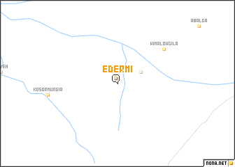 map of Edermi