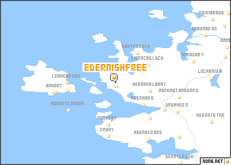 map of Edernishfree