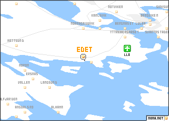 map of Edet