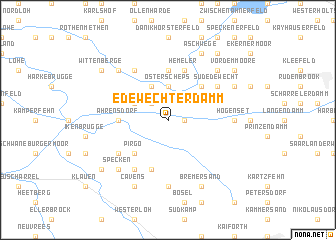 map of Edewechterdamm