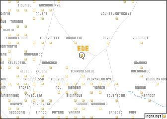 map of Edé