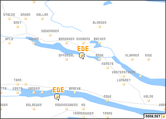 map of Ede