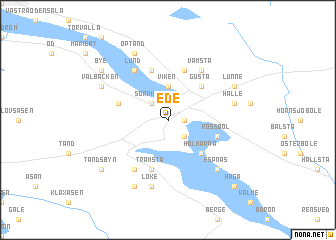 map of Ede