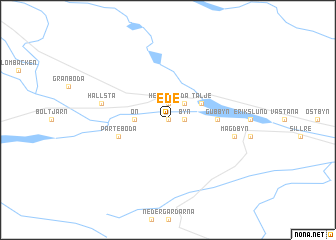 map of Ede