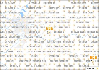 map of Ede