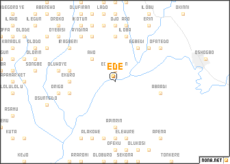 map of Ede