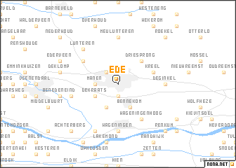 map of Ede