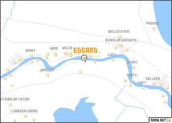 map of Edgard
