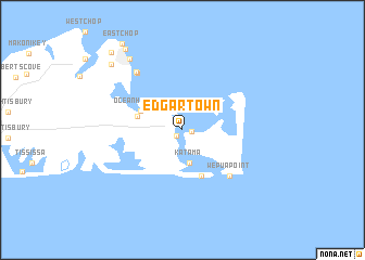 map of Edgartown