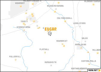 map of Edgar