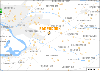 map of Edgebrook