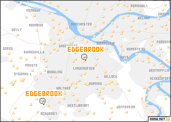 map of Edgebrook