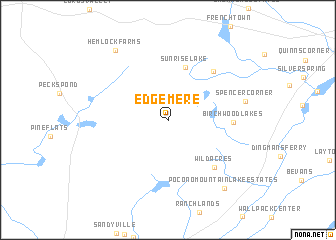 map of Edgemere