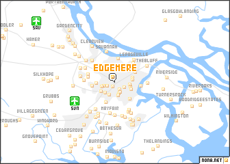 map of Edgemere