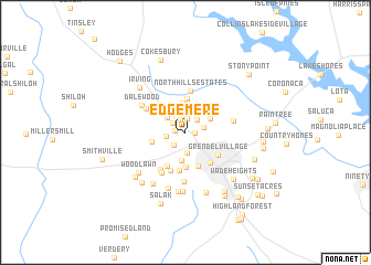 map of Edgemere