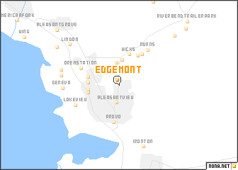 map of Edgemont