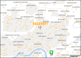 map of Edgemont