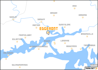 map of Edgemont