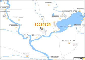 map of Edgerton