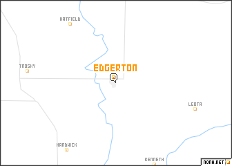 map of Edgerton