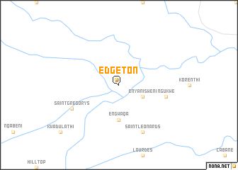 map of Edgeton