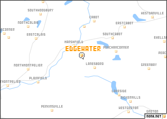 map of Edgewater