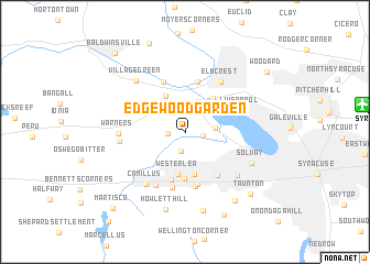 map of Edgewood Garden