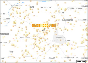 map of Edgewood View