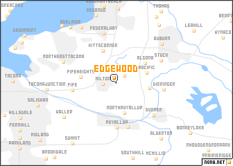 map of Edgewood