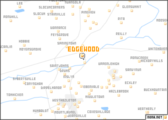 map of Edgewood