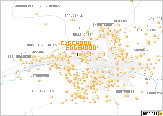 map of Edgewood