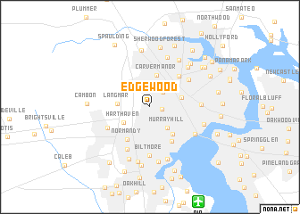 map of Edgewood