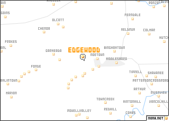 map of Edgewood