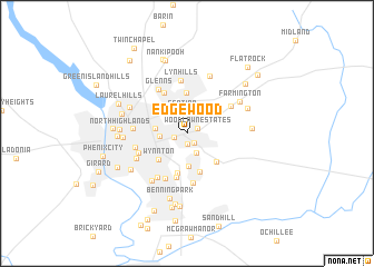 map of Edgewood