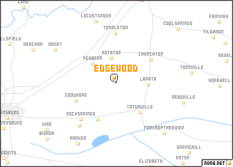 map of Edgewood