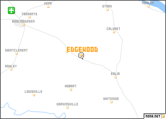 map of Edgewood