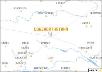 map of Edgeworthstown