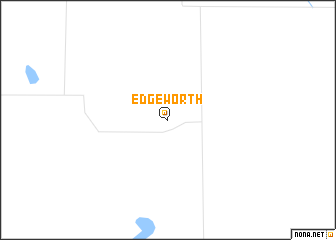 map of Edgeworth