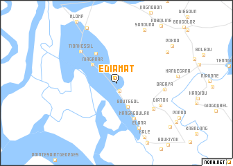 map of Ediamat