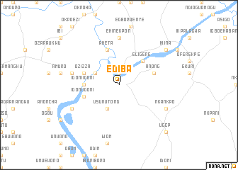 map of Ediba