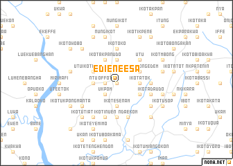 map of Ediene Esa