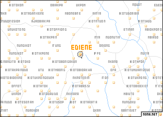 map of Ediene