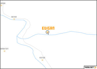 map of Edigan